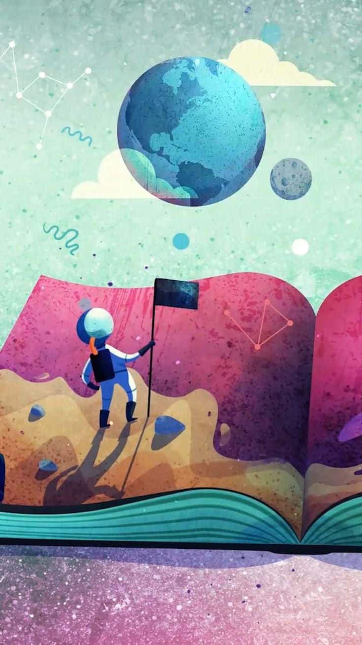 Explore Beautiful Worlds Through The Amazing Art Of Game Animation Wallpaper