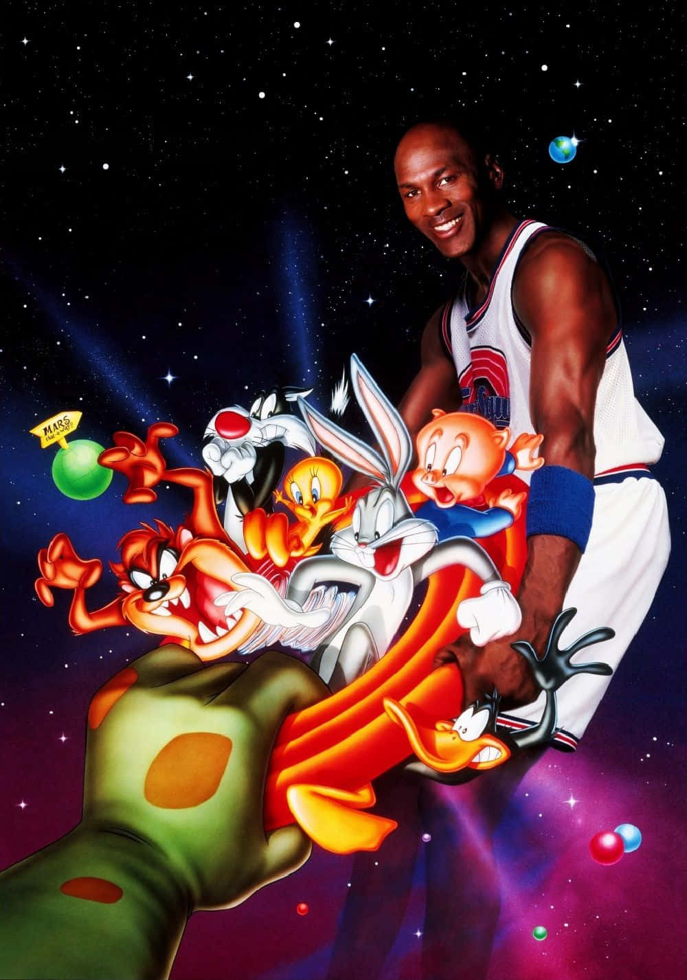 Explore Out Of This World Experiences With Cool Space Jam Wallpaper