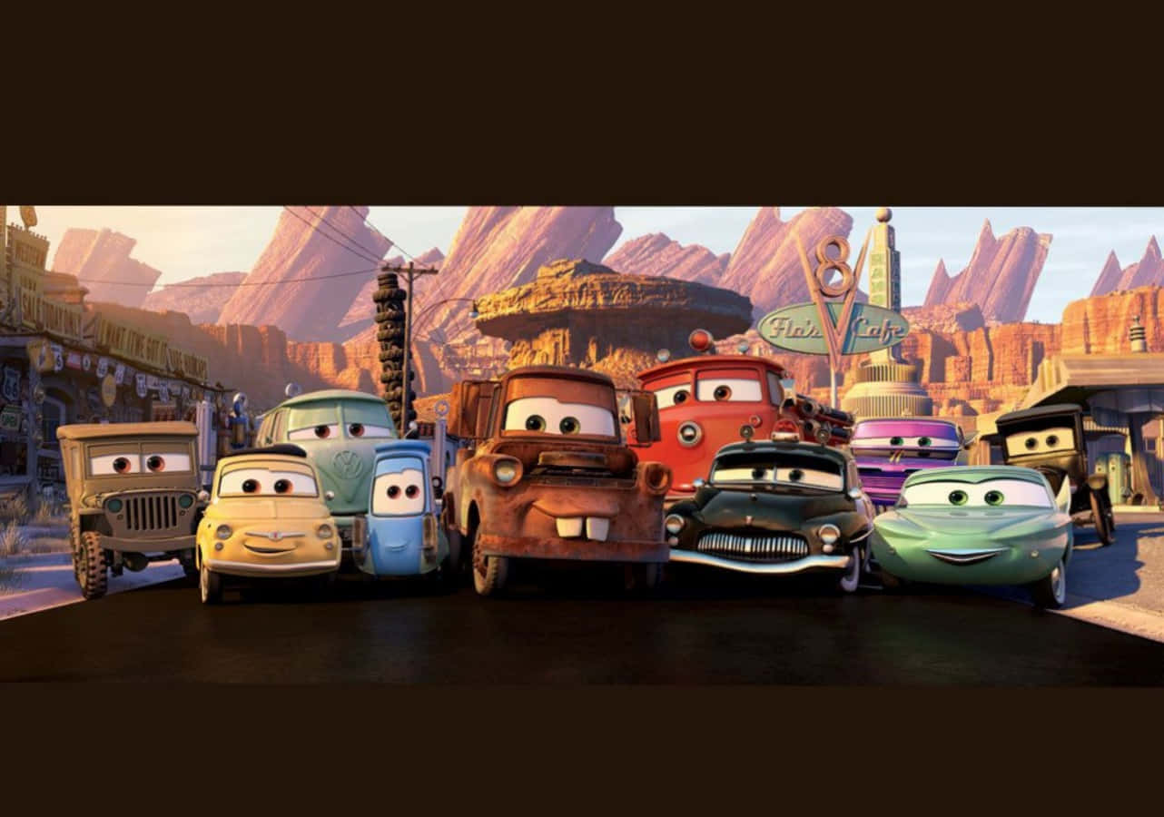 Explore Radiator Springs Wallpaper