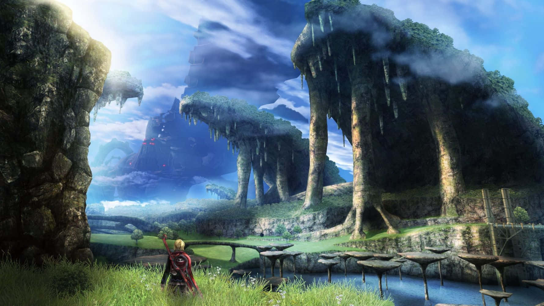 Explore The Beautiful World Of Xenoblade Wallpaper