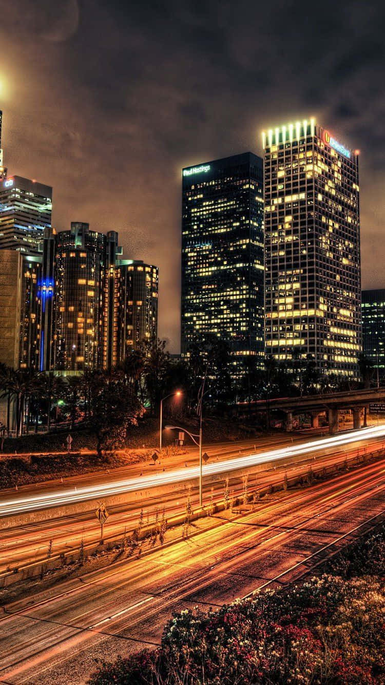 Explore The Beauty Of Los Angeles On Your Iphone Wallpaper