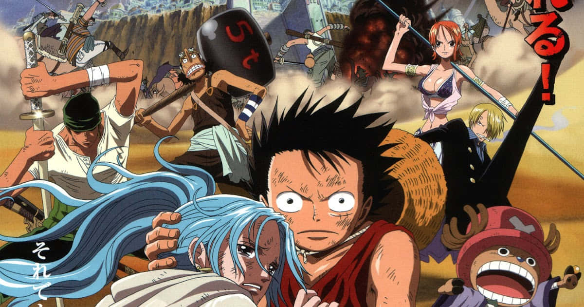 Explore The Great Desert Of Alabasta Wallpaper