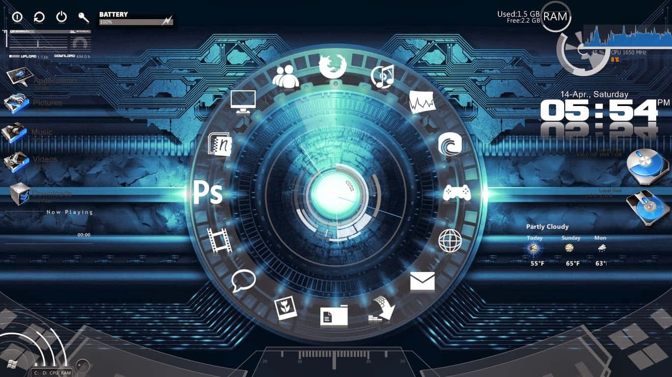 Explore The Possibilities Of Iron Man Technology Wallpaper