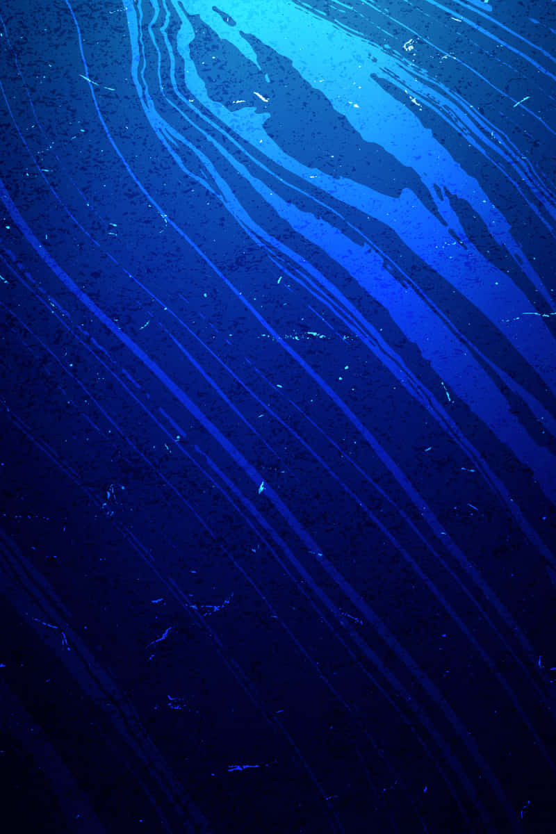 Explore The Possibilities With A Cool Blue Abstract Iphone Wallpaper