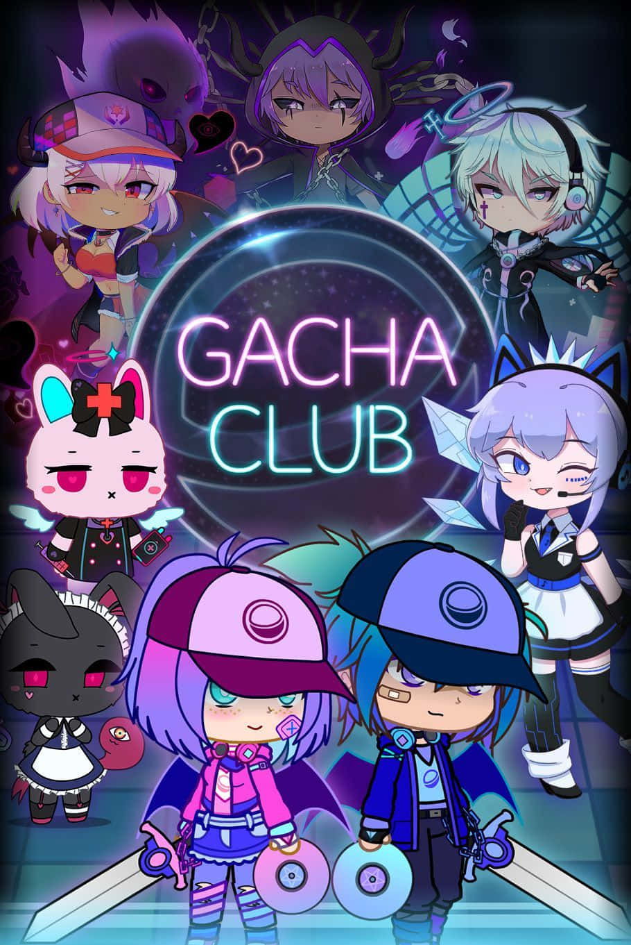 Explore The World Of Gacha Club Girl Wallpaper