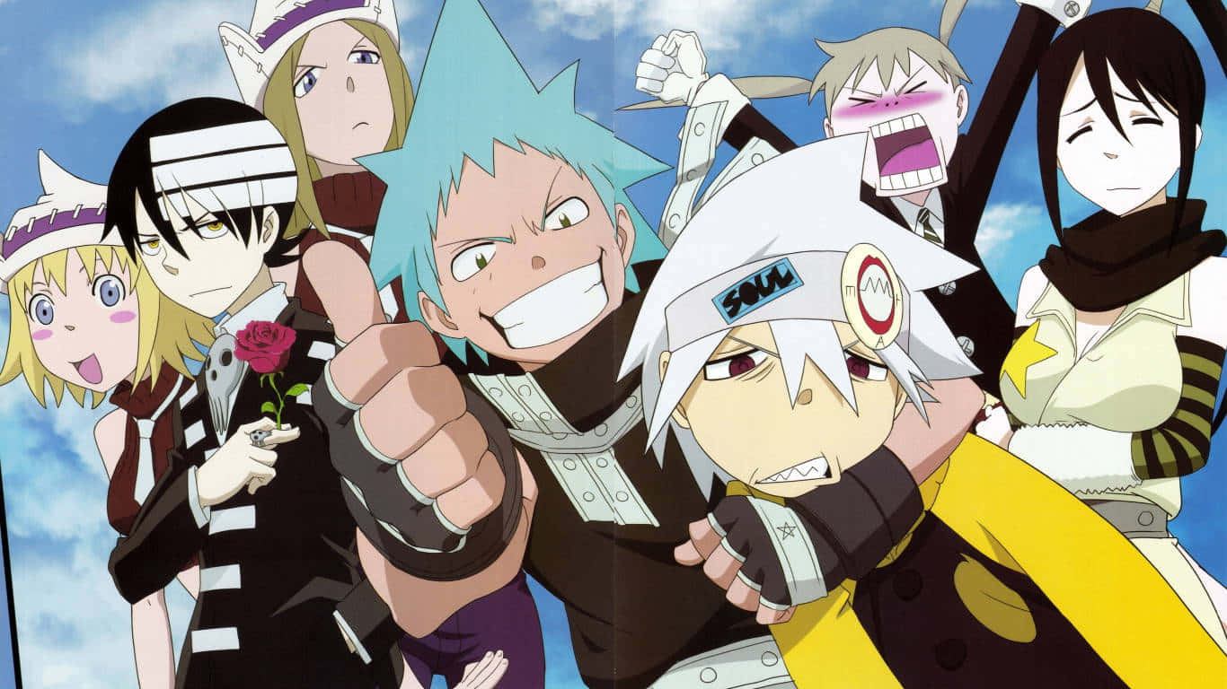 Explore The World Of The Soul Eater Manga Wallpaper