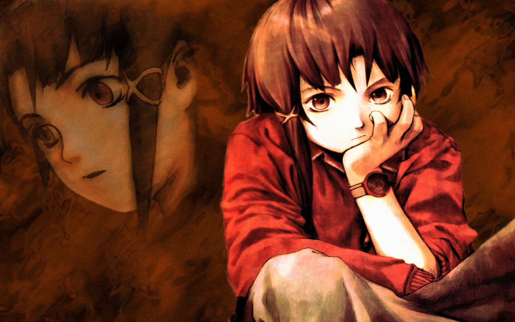 “exploring The Digital World With Serial Experiments Lain” Wallpaper