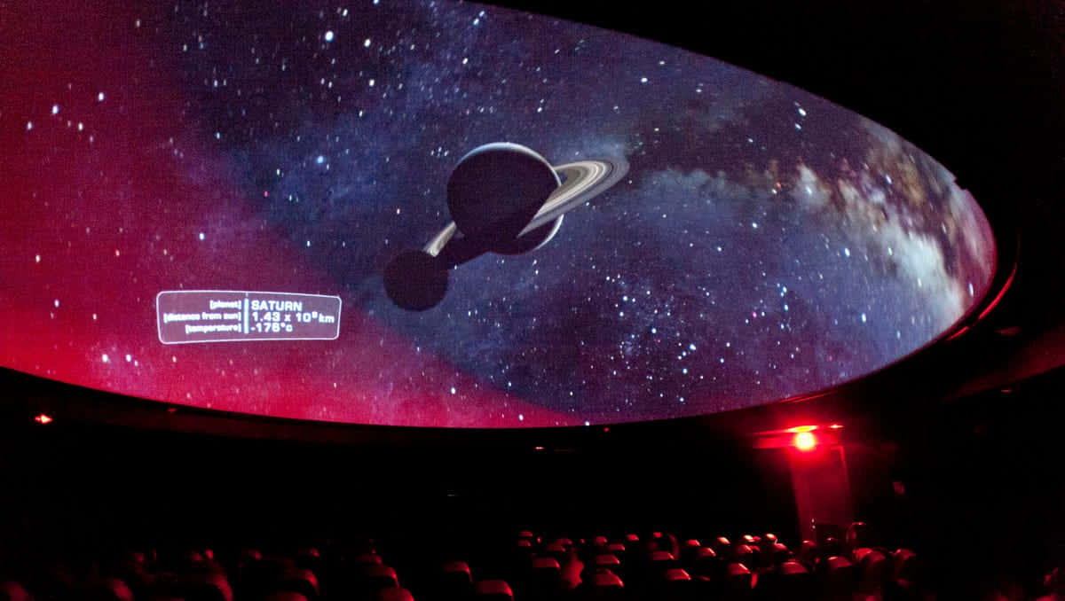 Exploring The Universe At The Planetarium Wallpaper