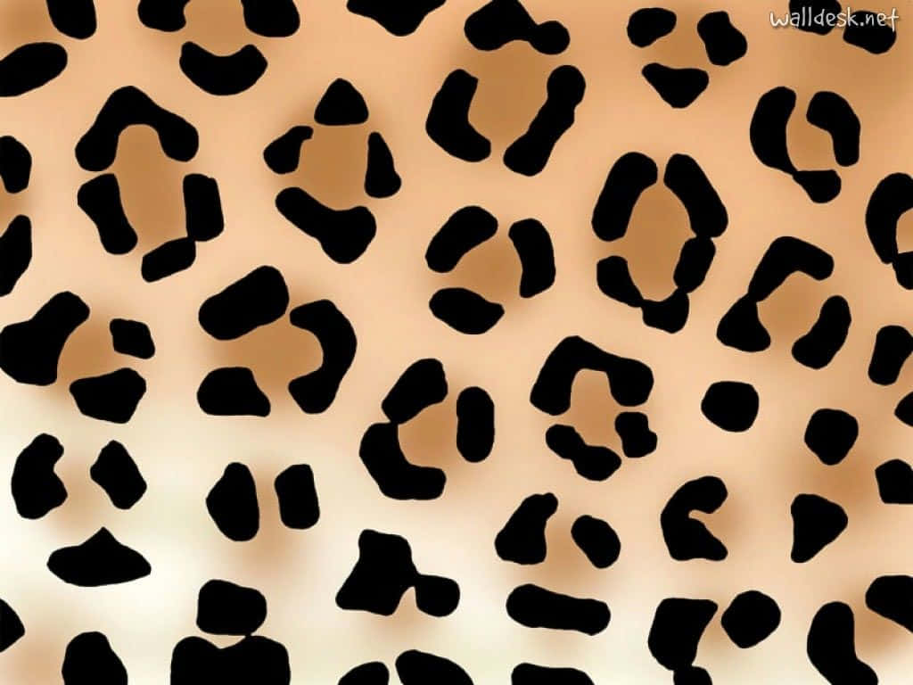 Eye-catching Leopard Pattern Wallpaper