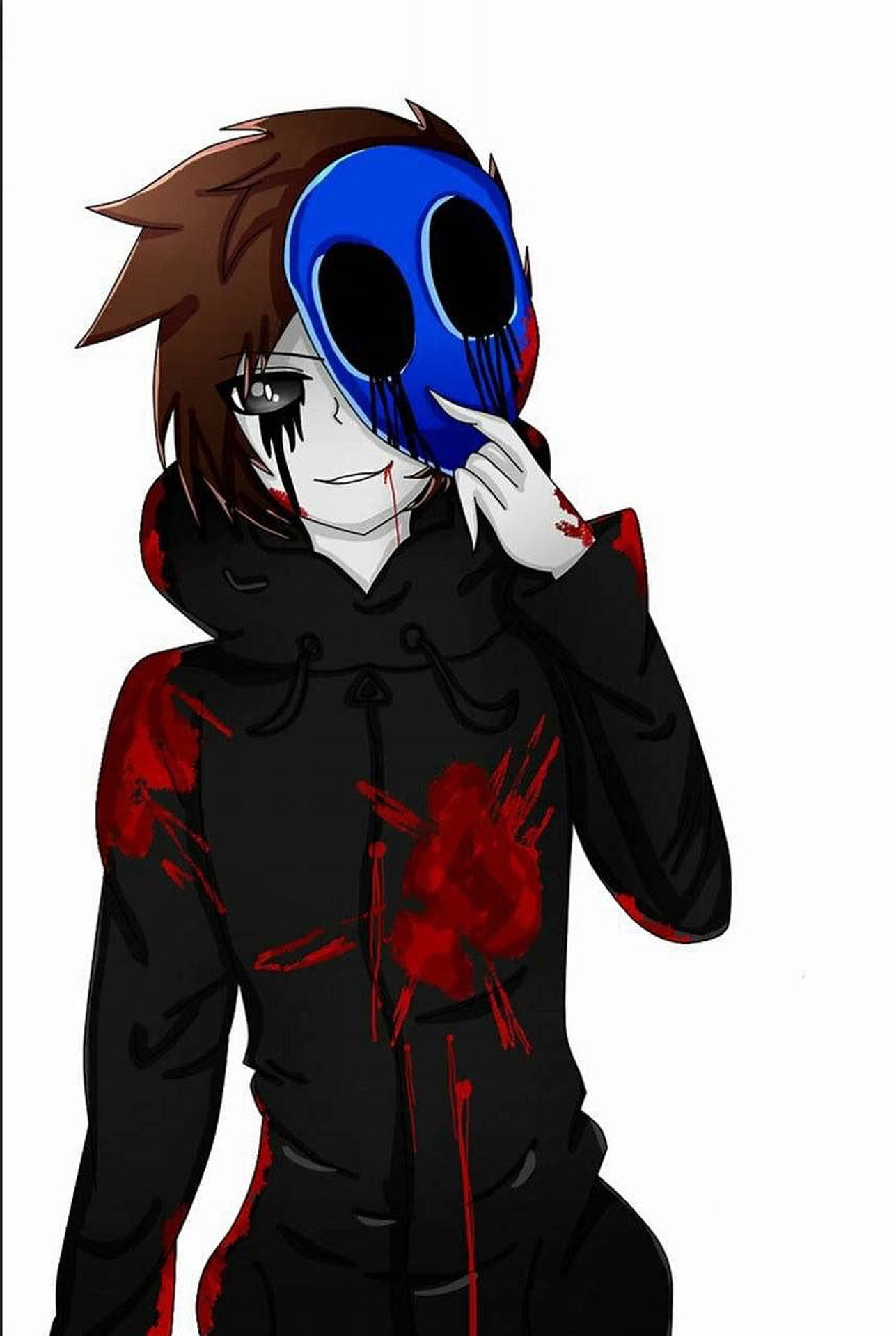 Eyeless Jack White Background Wallpaper