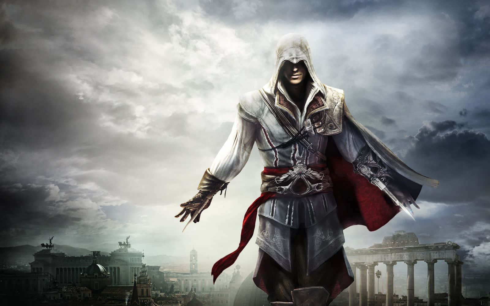 Ezio Auditore Da Firenze, A Master Assassin In Assassin's Creed Wallpaper