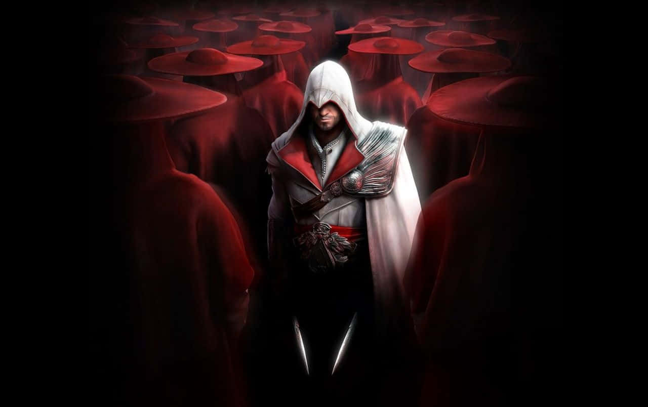 Ezio Auditore Da Firenze In Assassin's Creed Brotherhood Wallpaper