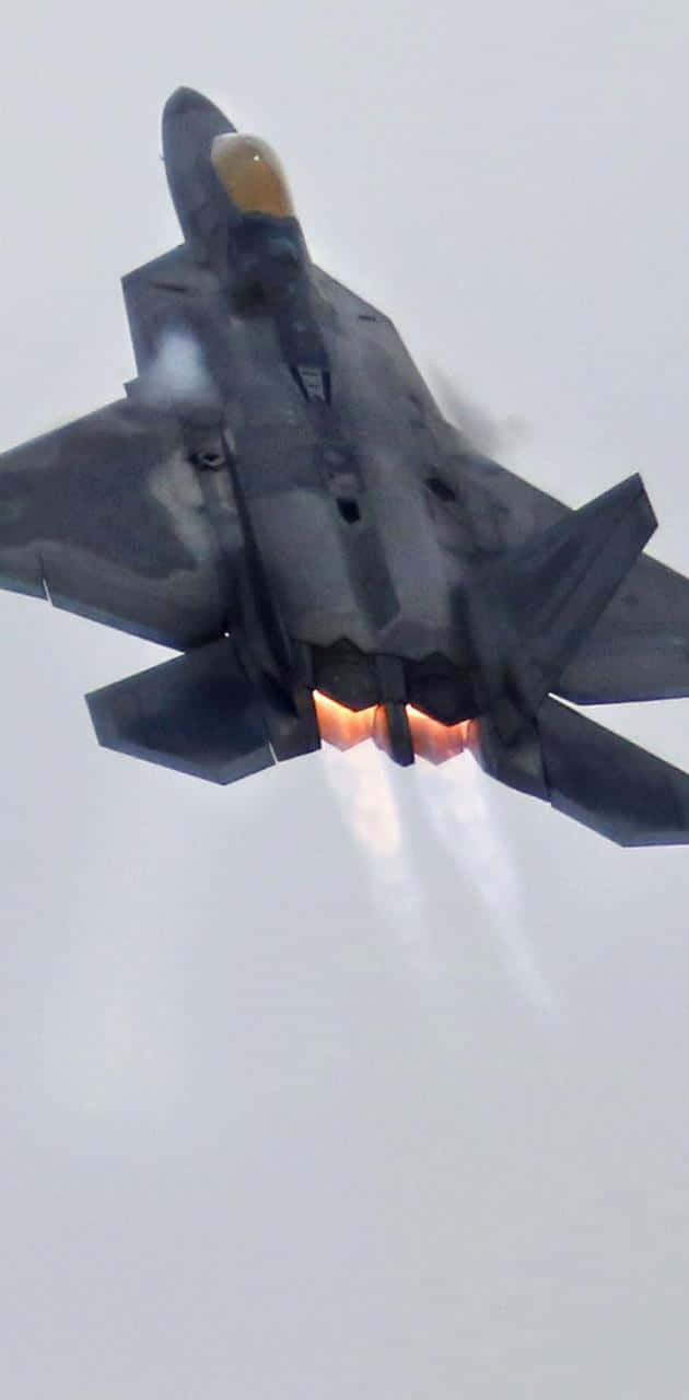 F-22 Raptor Brings Immense Speed And Power To U.s. Air Force. Wallpaper