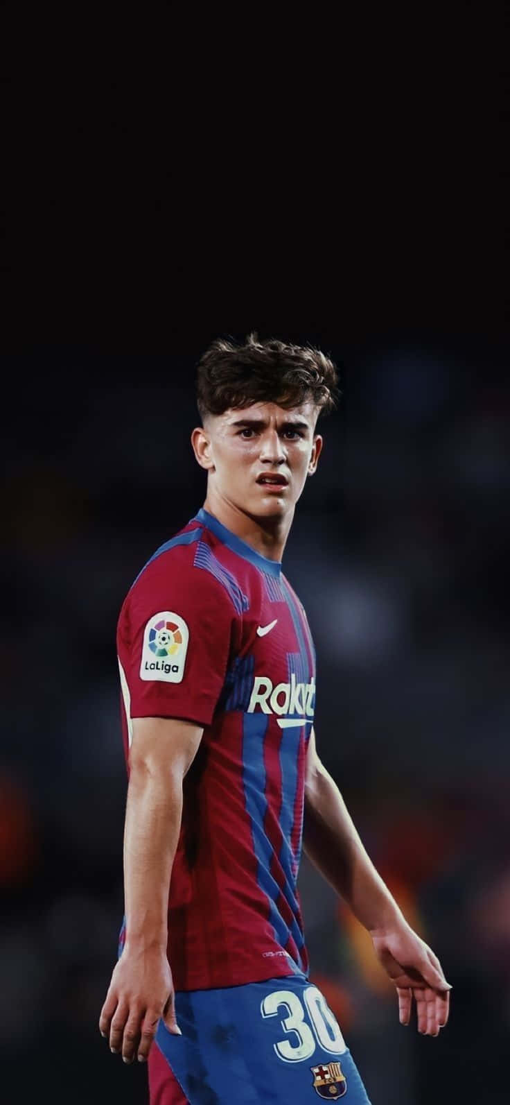 F C Barcelona Young Talent Gavi Wallpaper