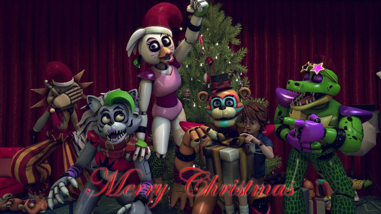 F Na F Christmas Celebration Wallpaper