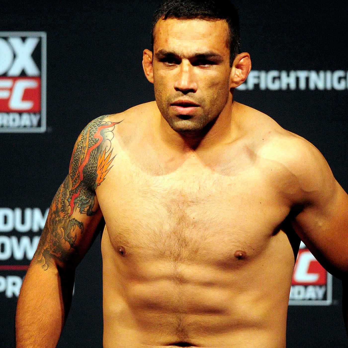 Fabricio Werdum At Weigh In Event Wallpaper