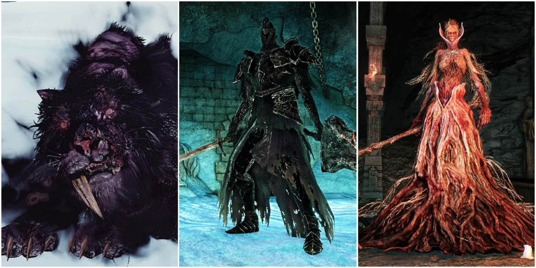 Face Your Greatest Challenge In Dark Souls Bosses Wallpaper