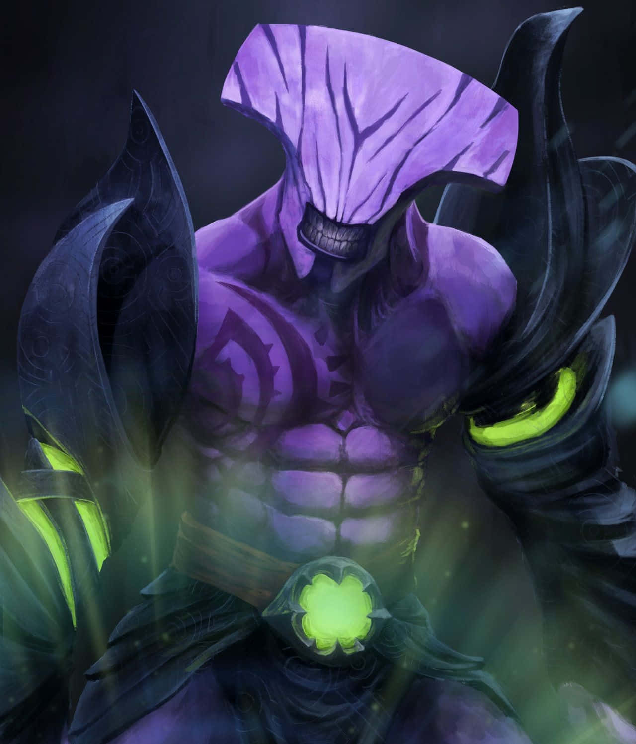 Faceless Void Preparing To Strike In Battle Wallpaper