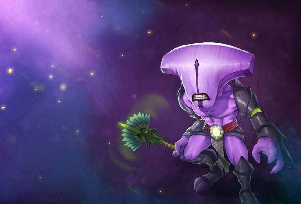 Faceless Void Unleashing Time-stopping Power In Dota 2 Wallpaper