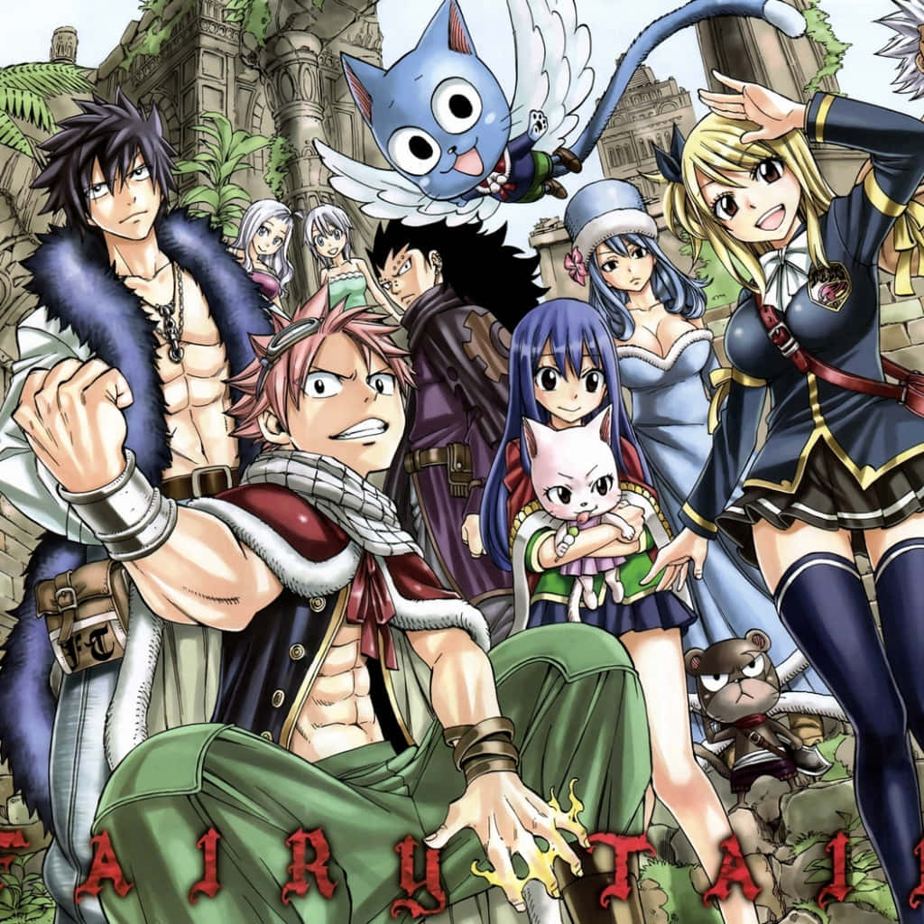 Fairy Tail Group Adventure Wallpaper