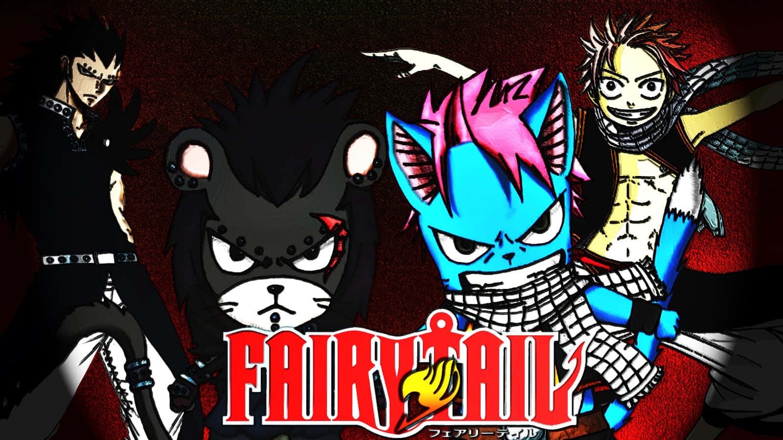 Fairy Tail Pantherlilyand Companions Wallpaper