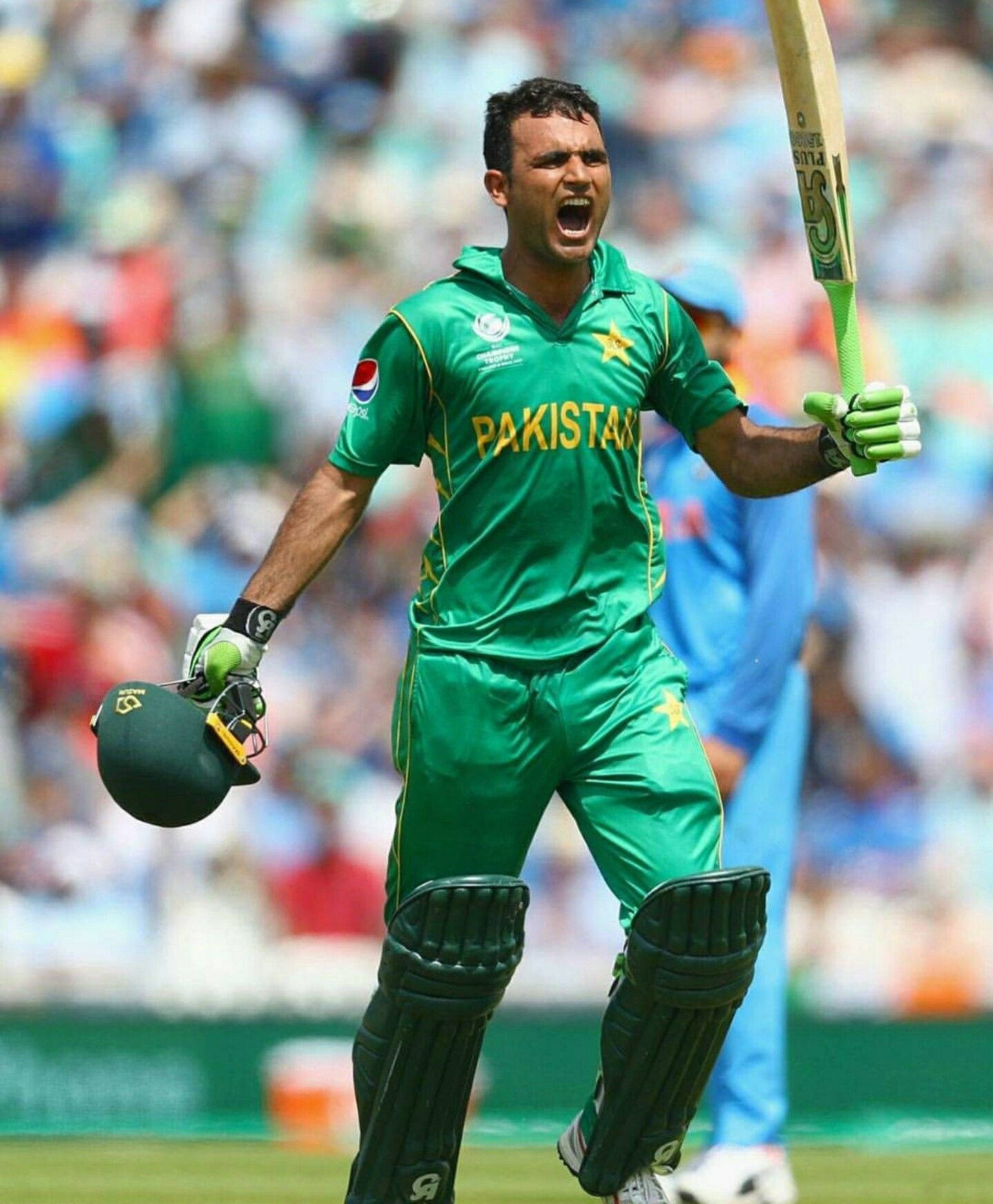 Fakhar Zaman Howling Wallpaper