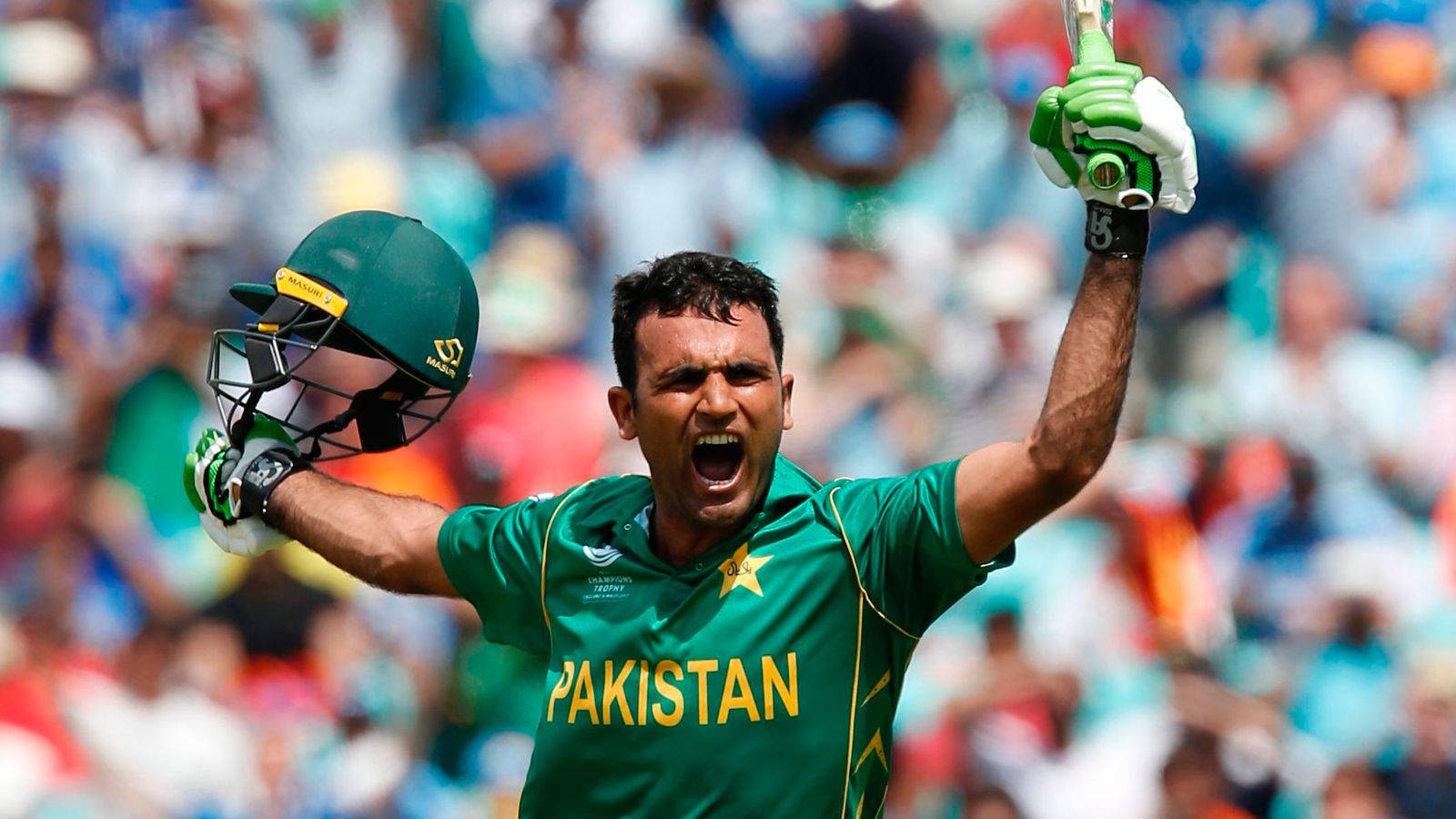 Fakhar Zaman Open Arms Wallpaper