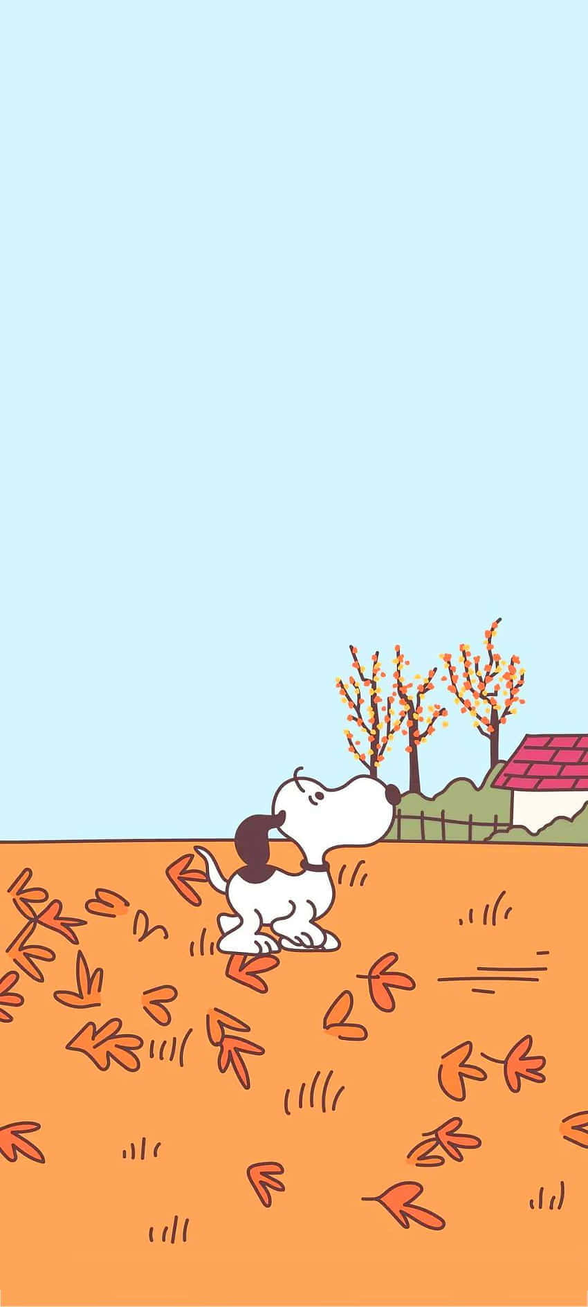 Fall Into Autumn With Snoopy