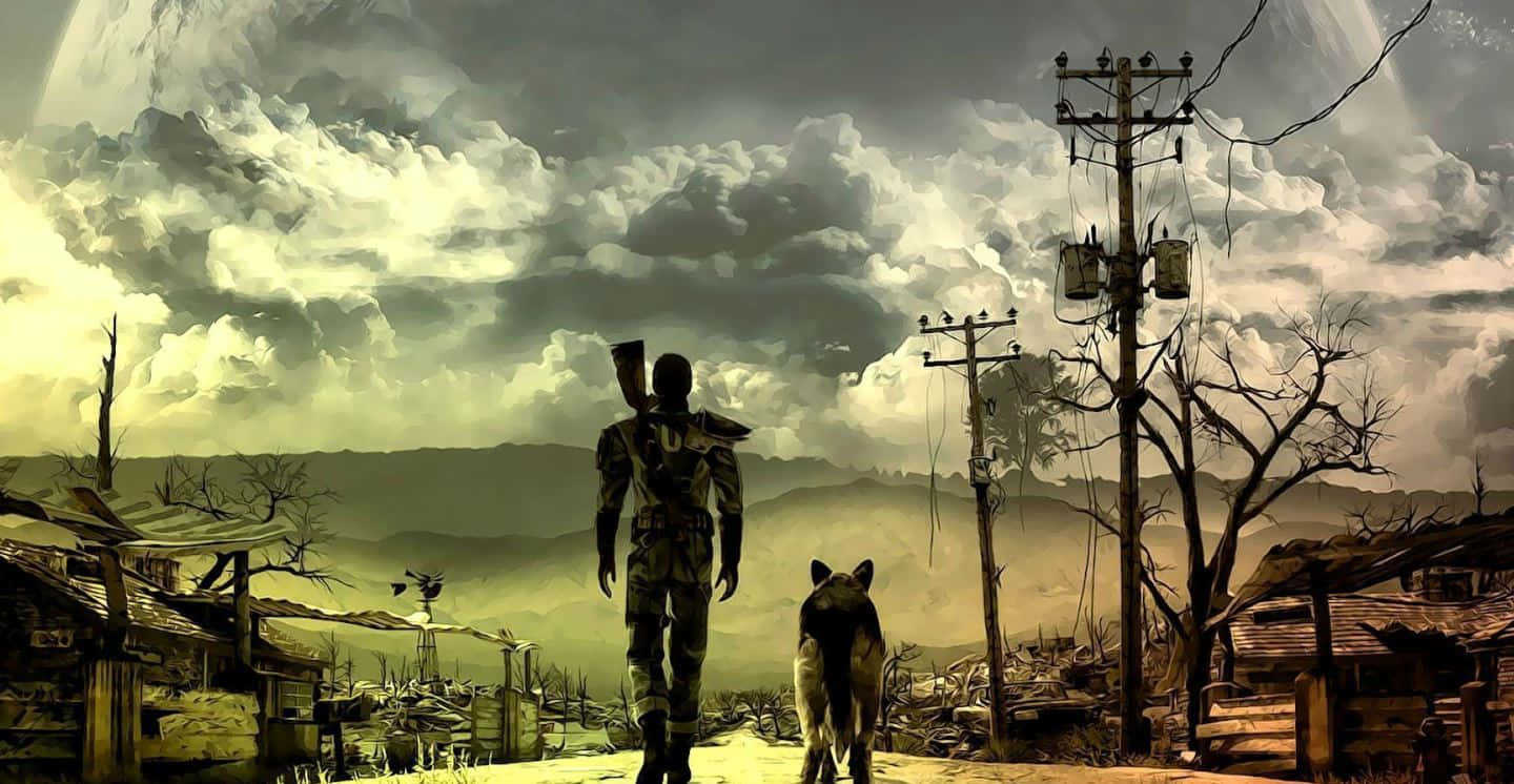 Fallout 4's Loyal Companion, Dogmeat Wallpaper