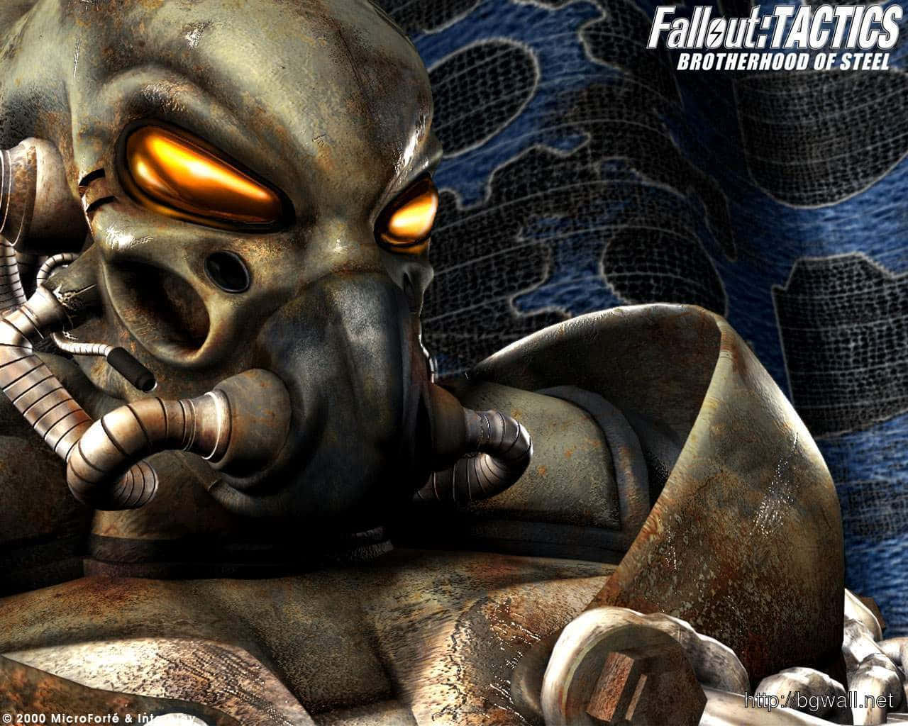 Fallout Brotherhood Of Steel Power Armored Soldier Wallpaper