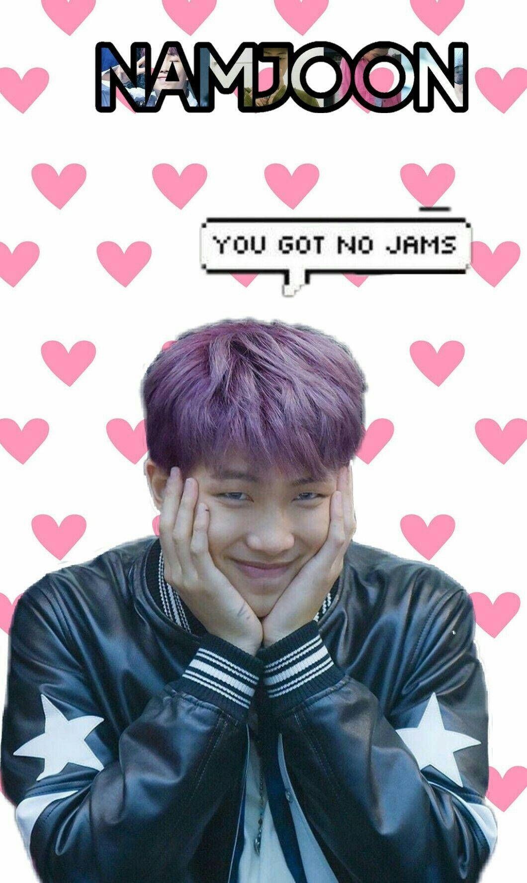 Fan Edit Of Kim Namjoon Wallpaper