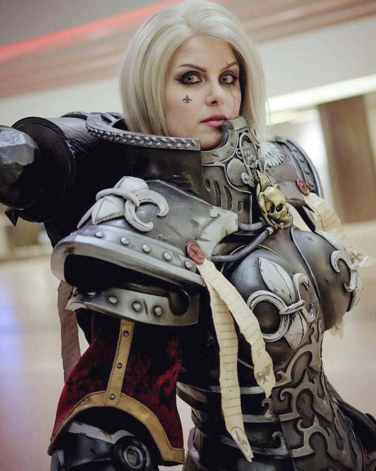 Fantasy_ Armor_ Cosplay_ Portrait Wallpaper