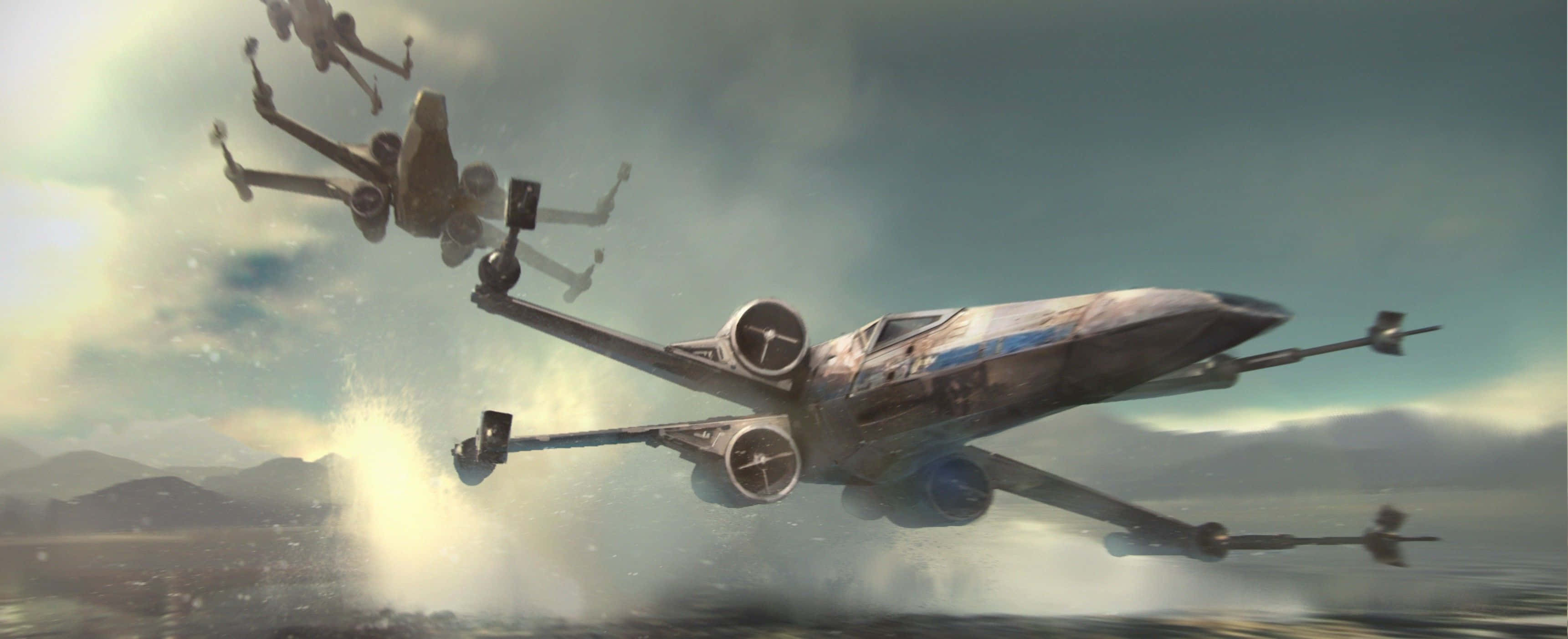 Fast And Furious X-wing Fighter Wallpaper