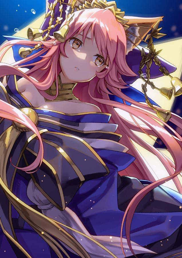 Fate Grand Order Tamamo No Mae Portrait Wallpaper