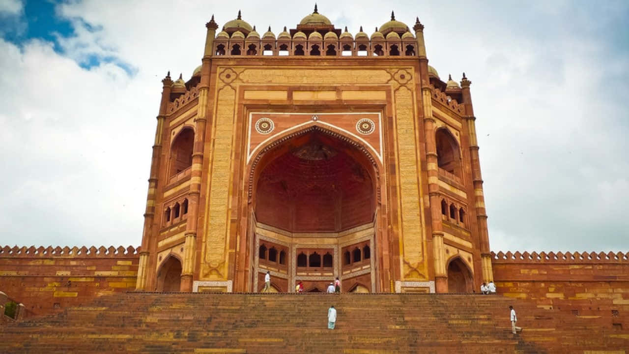 Fatehpur Sikri's Buland Darwaza Building Wallpaper