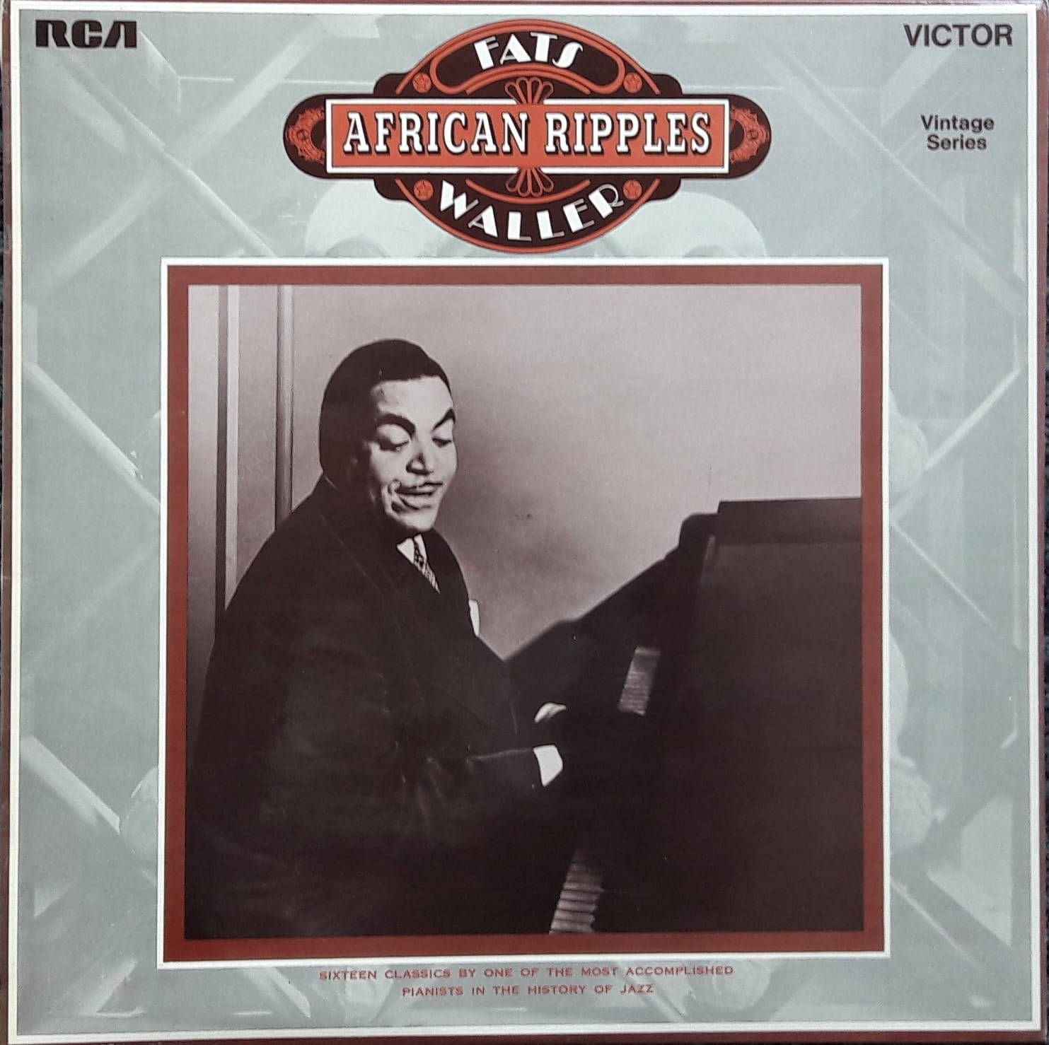 Fats Waller African Ripples 1969 Vinyl Cover Wallpaper