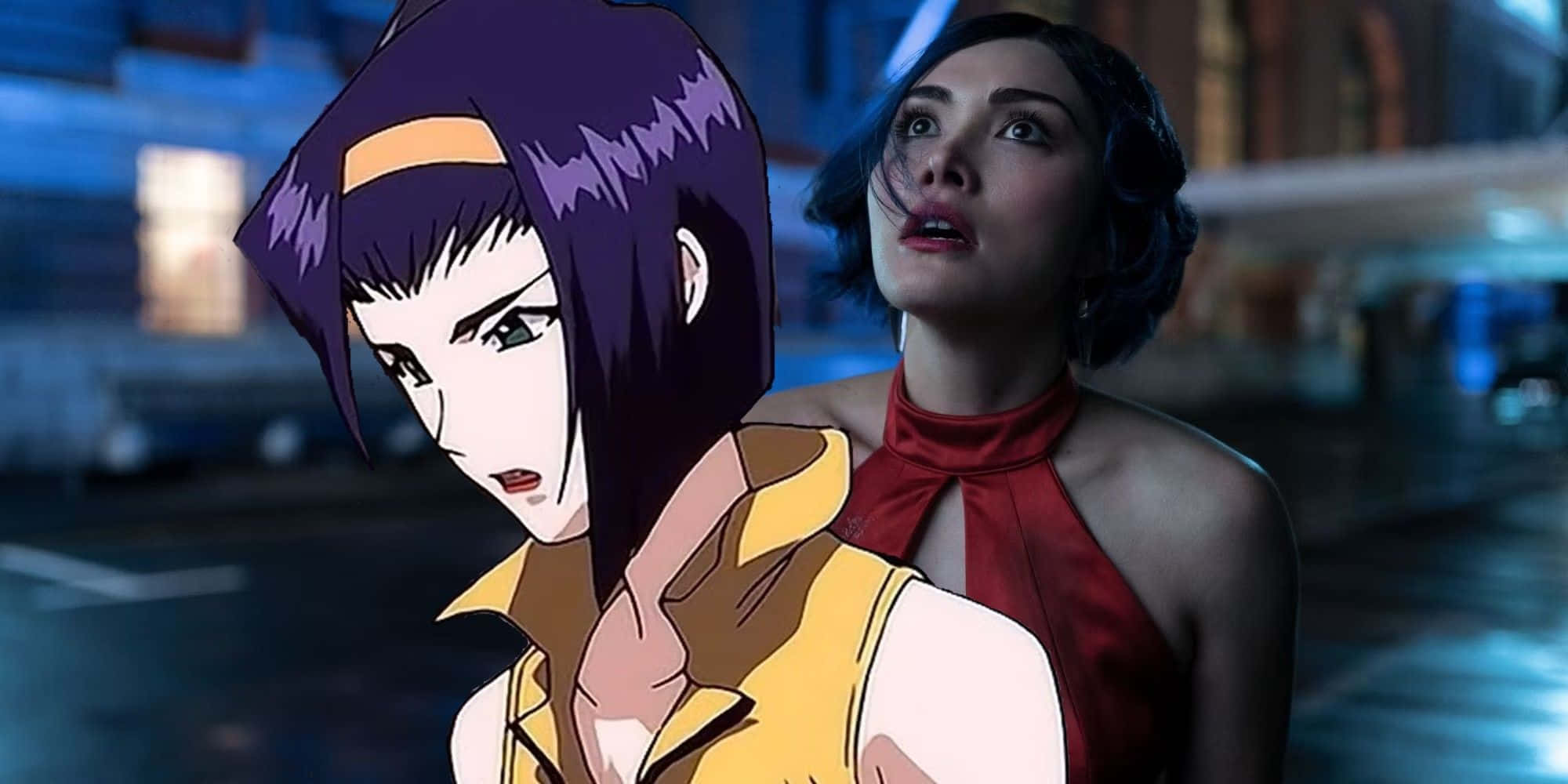 Faye Valentine Striking A Pose In Style Wallpaper