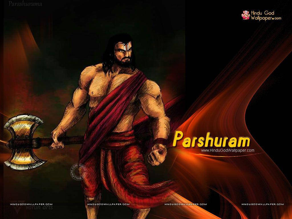 Fearless Parshuram Sketch Wallpaper