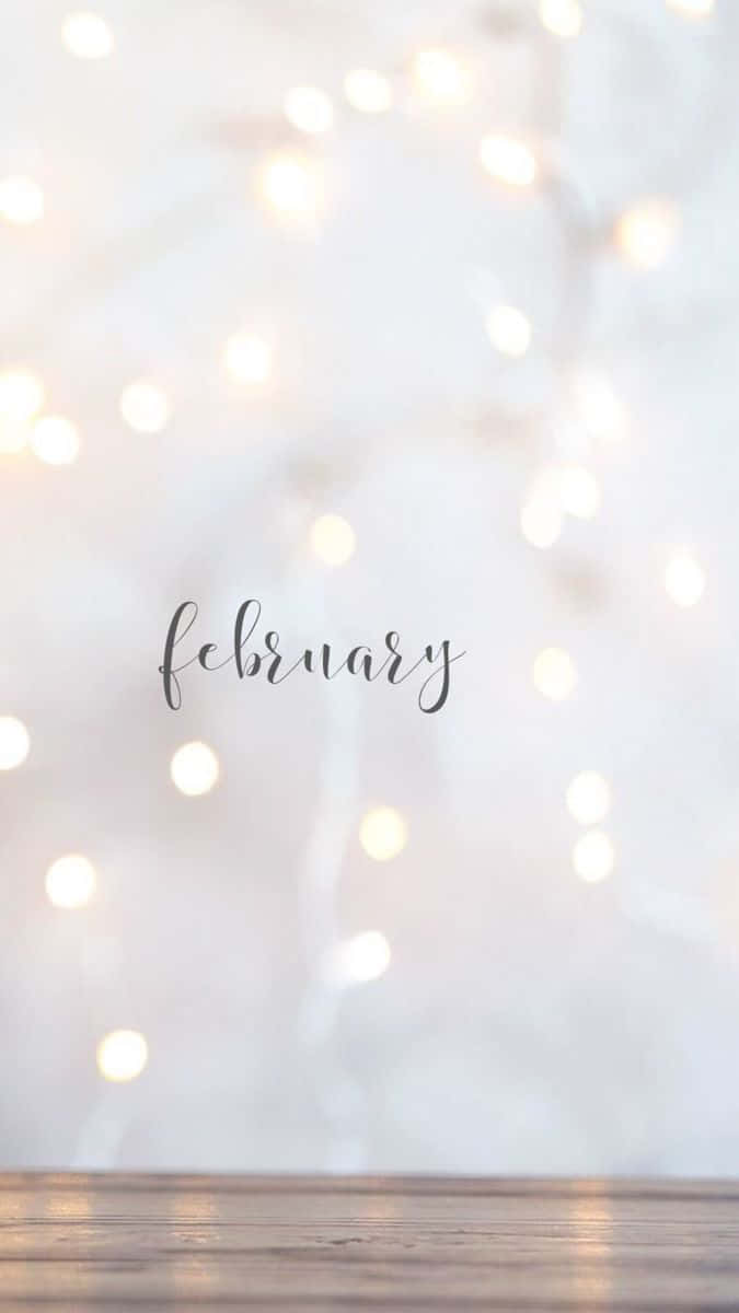 February Lights Aesthetic Wallpaper Wallpaper