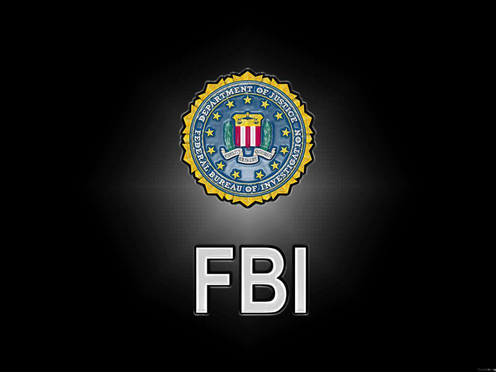 Federal Bureau Seal In Black Wallpaper