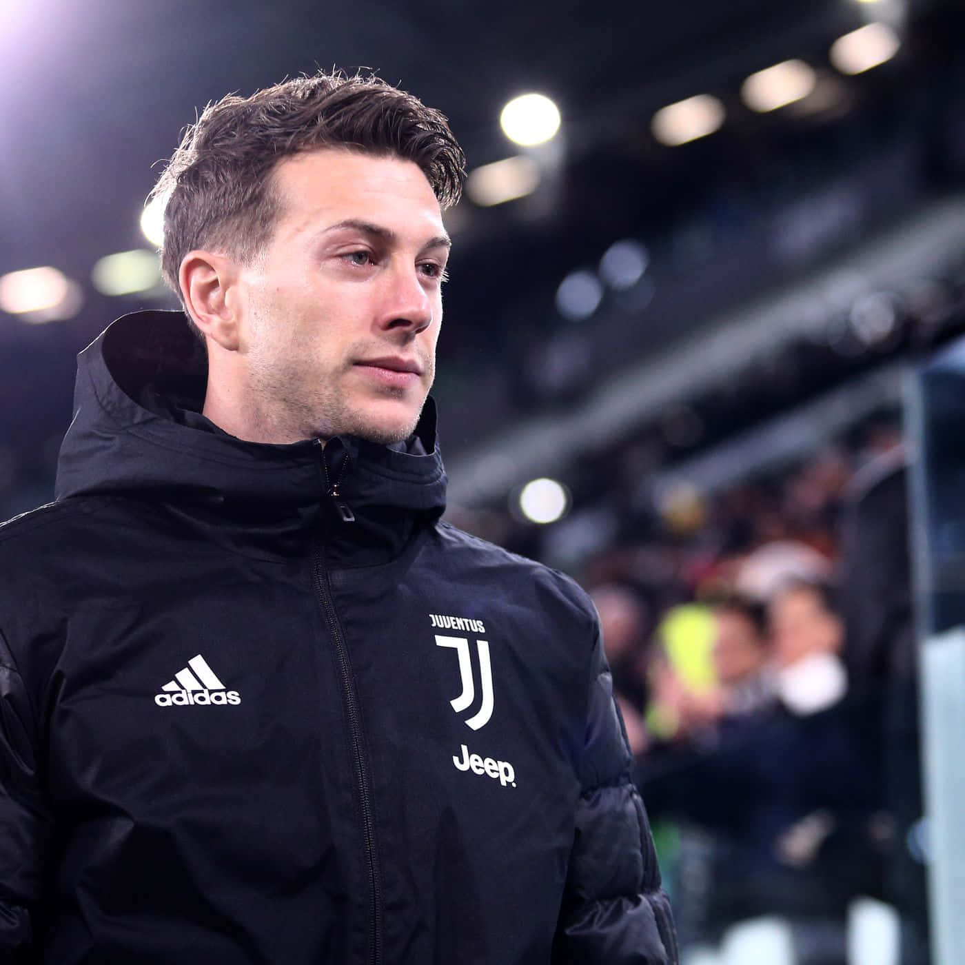 Federico Bernardeschi Wearing Black Juventus Jersey Wallpaper