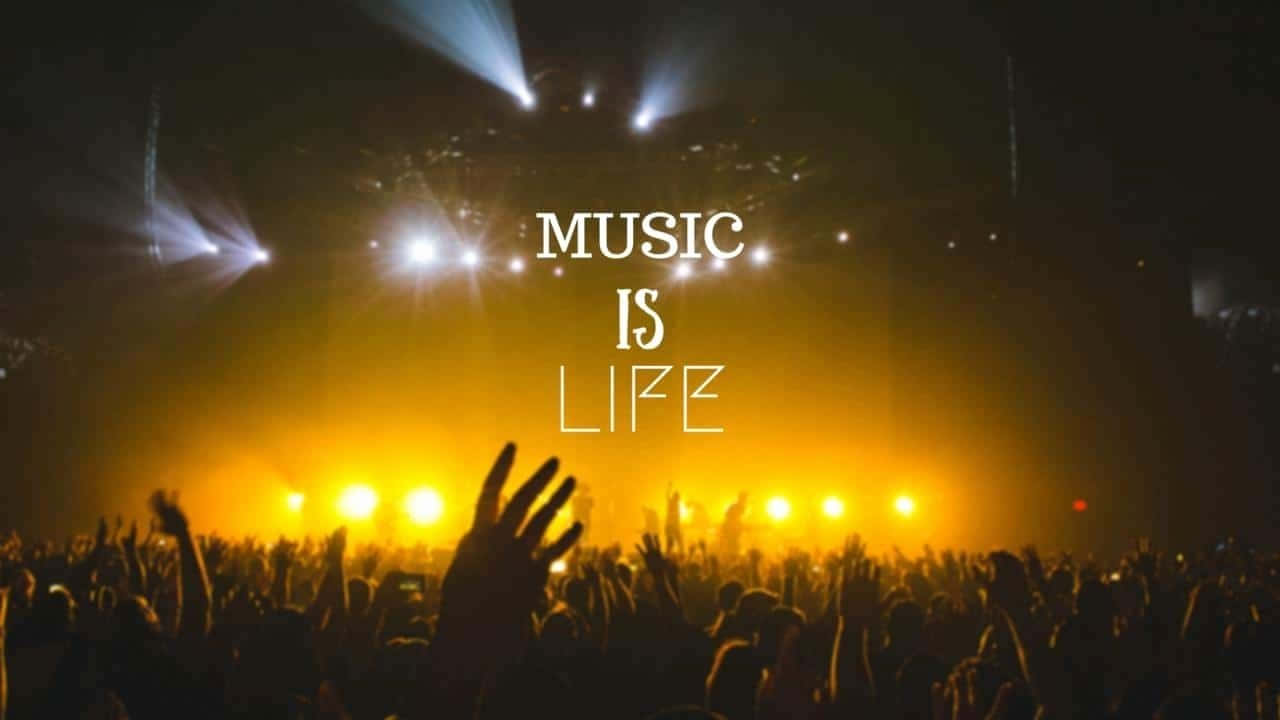 Feel The Beat Of Electronic Dance Music Wallpaper