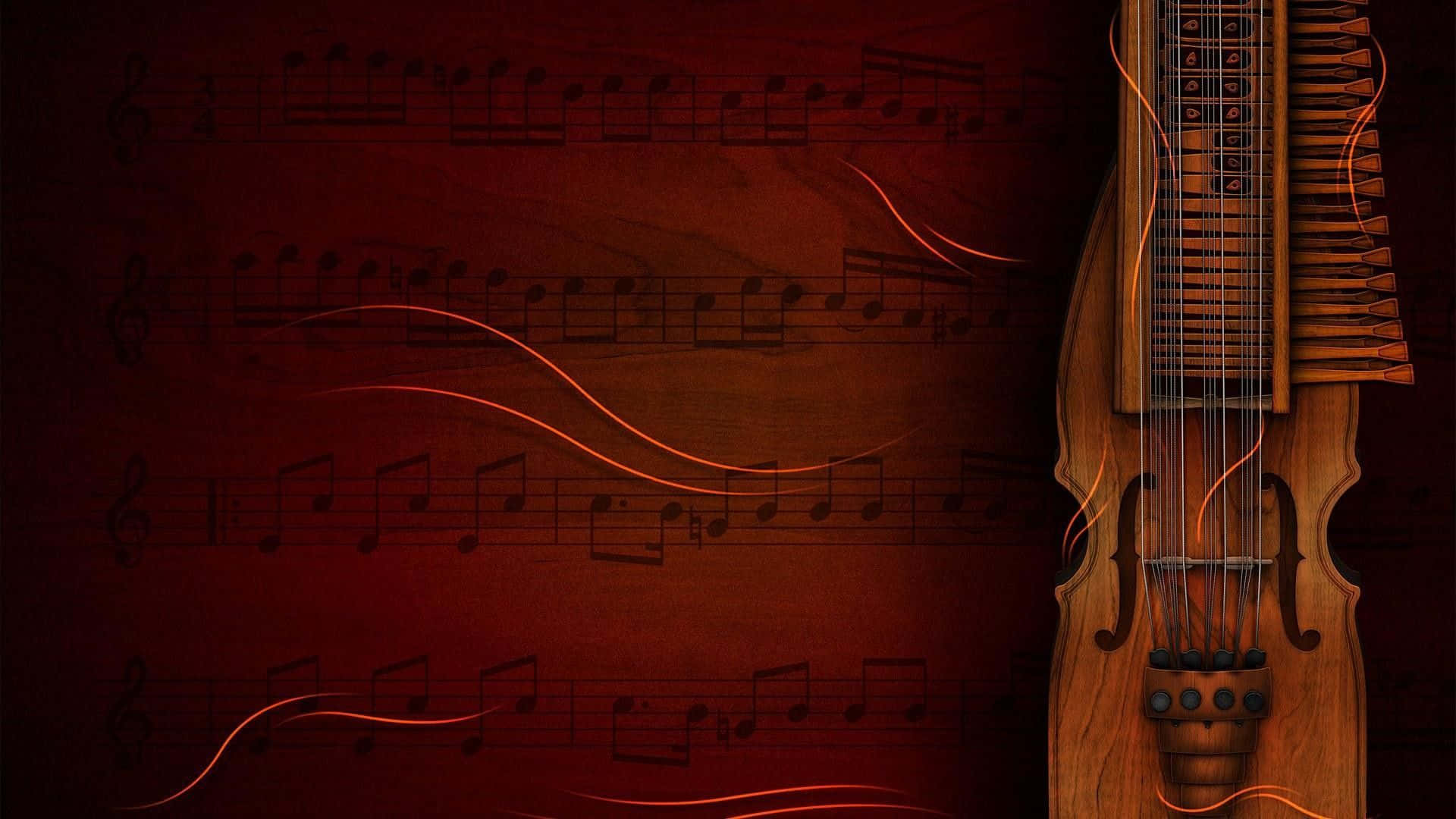 Feel The Classics: Enjoy The Melodic Sounds Of Traditional Music Wallpaper