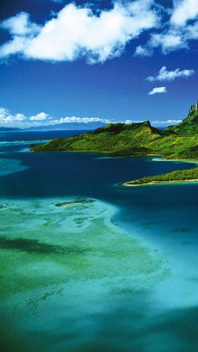 Feel The Tranquility Of Bora Bora Wallpaper