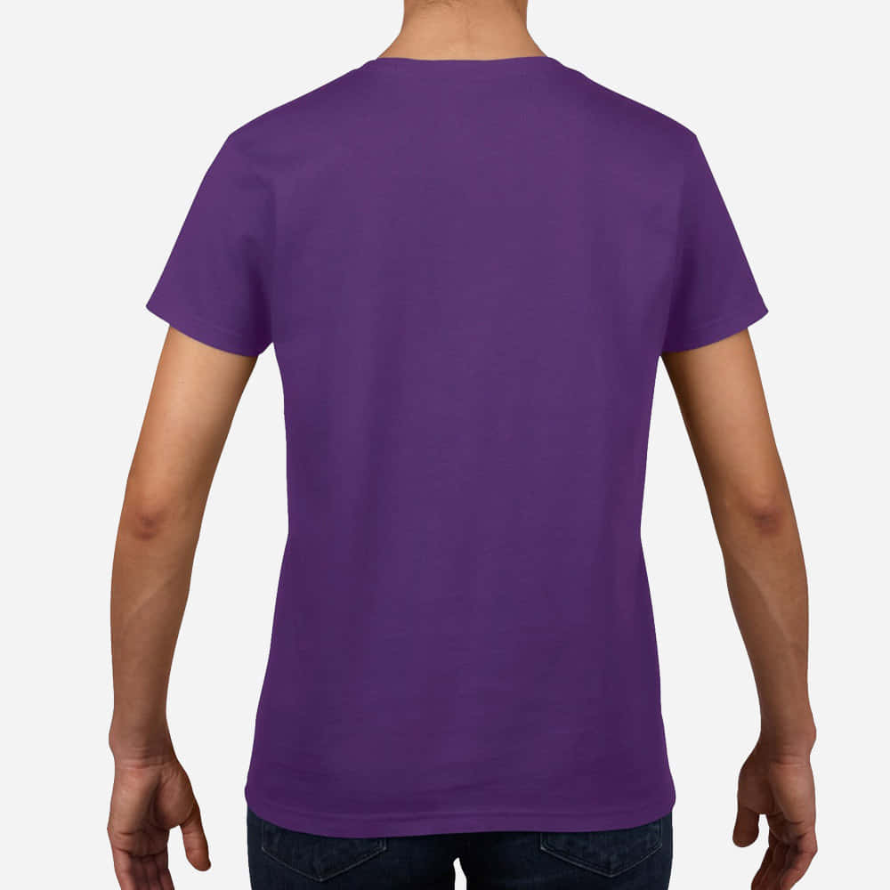 Feel The Vibes In This Fashionable Purple Shirt Wallpaper