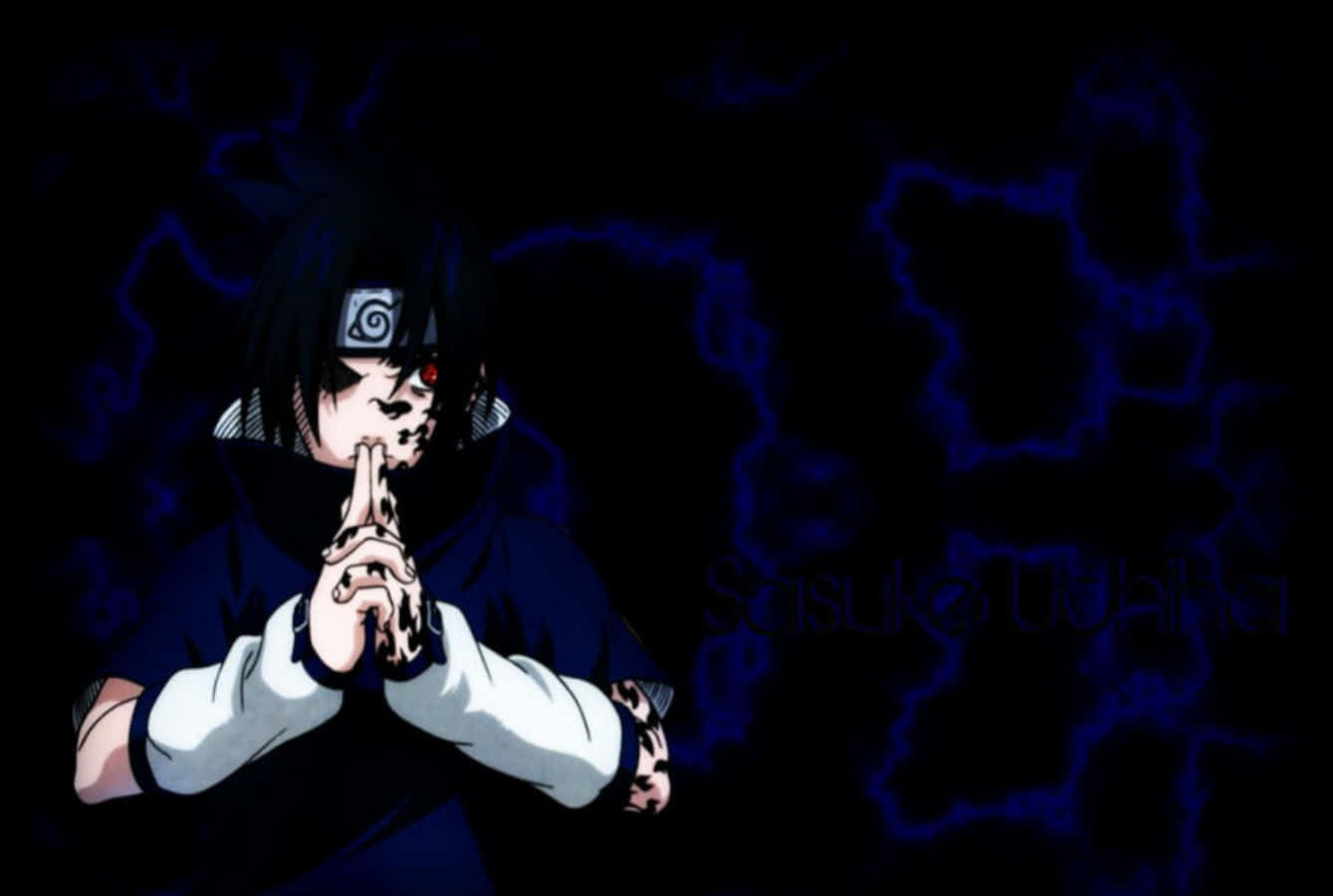 Feeling Cursed By Sasuke's Fight Wallpaper