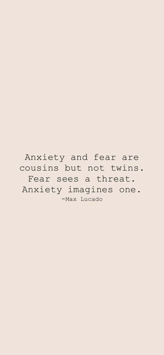 Feelings Of Anxiety? Deal With It Using An Iphone Wallpaper