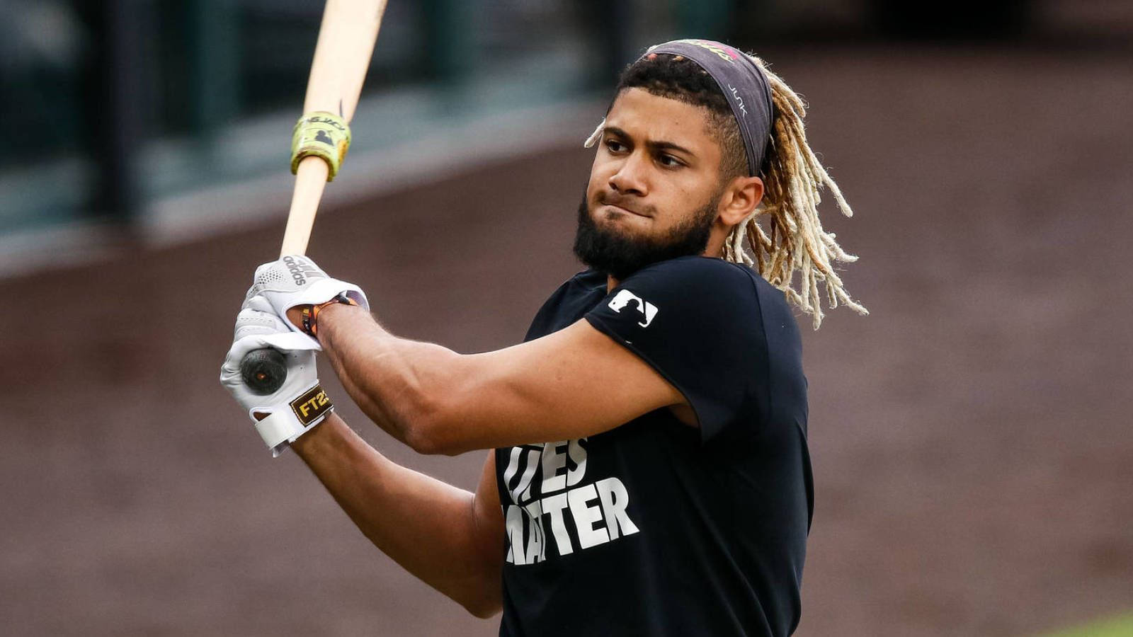 Fernando Tatis Jr. As He Breaks Records On The Field Wallpaper