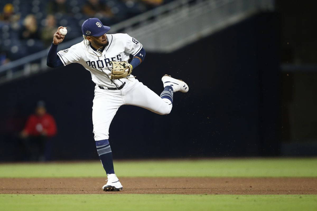 Fernando Tatis Jr. On The Mound Wallpaper