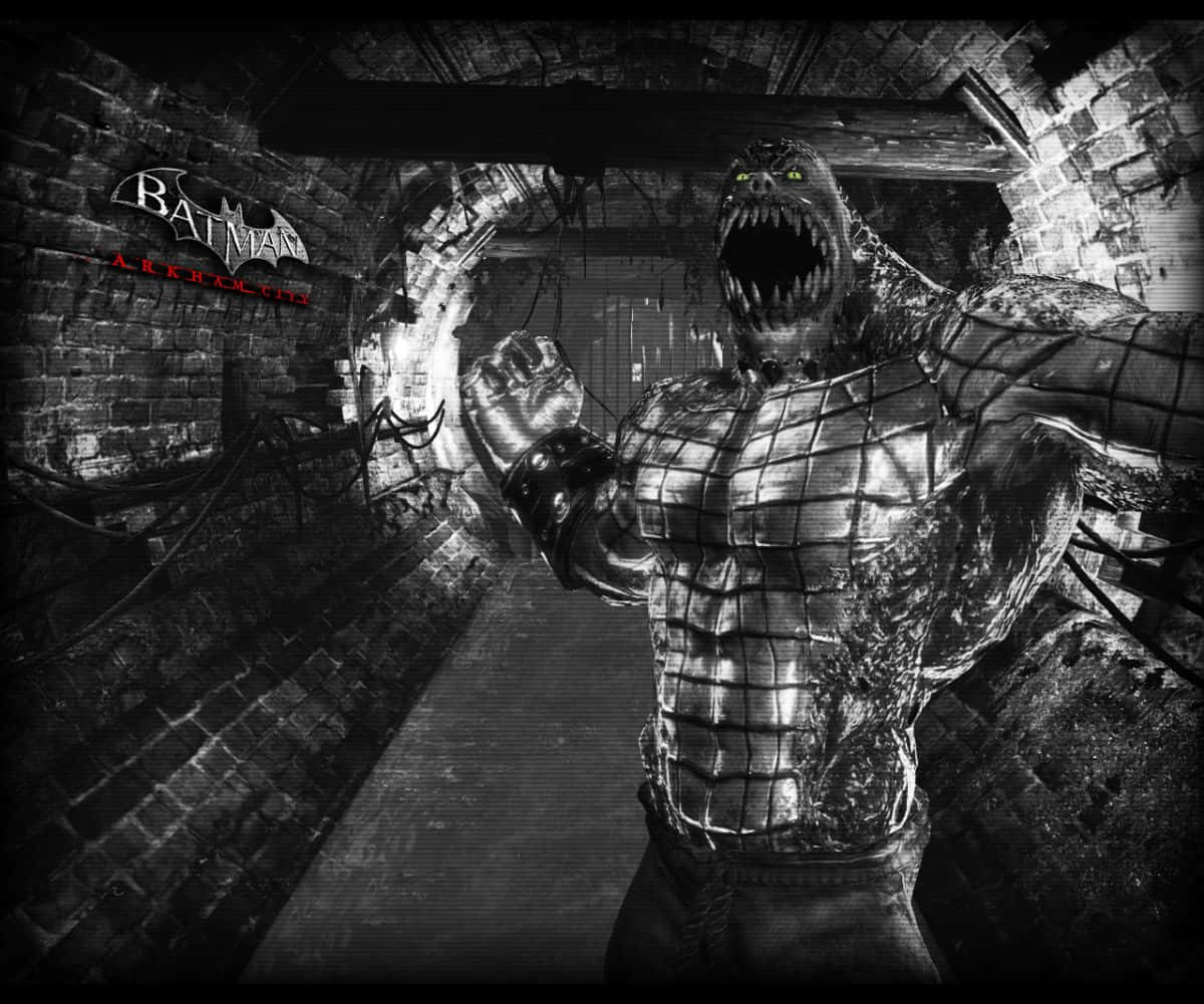 Ferocious Killer Croc Unleashed Wallpaper